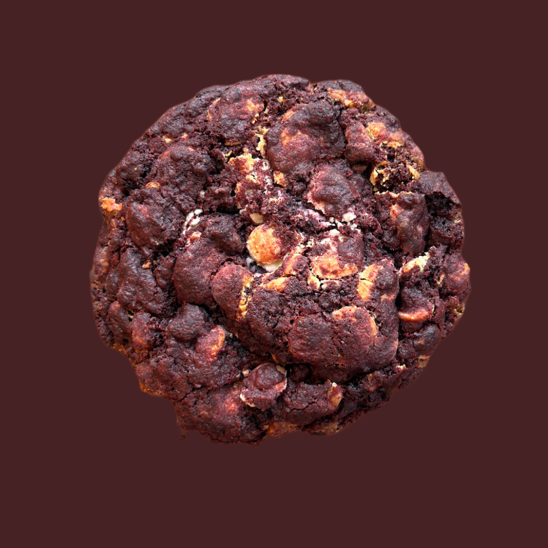 Red Velvet Cookie with Cream Cheese Filling box